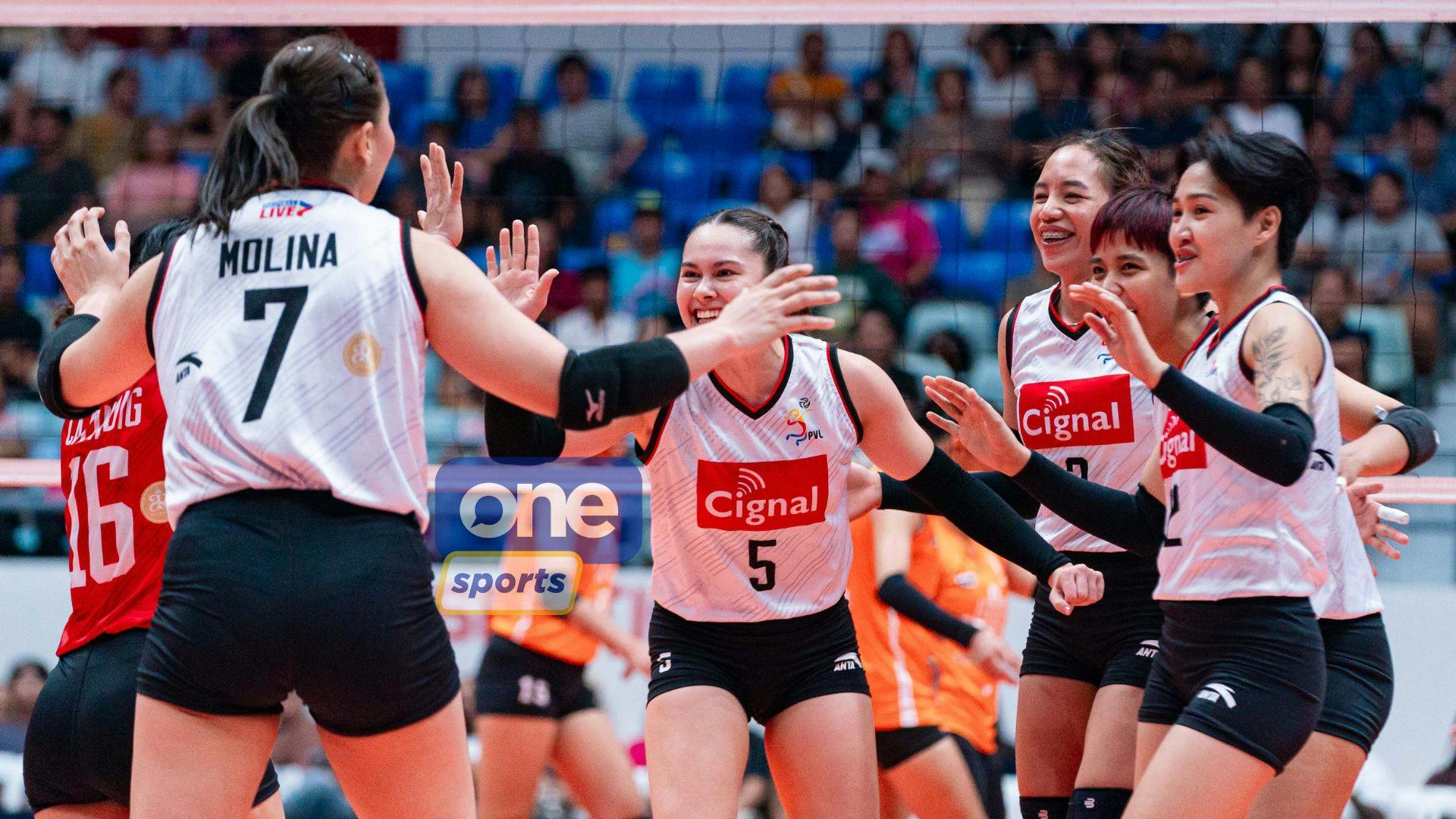 Cignal wallops Rachel Anne Daquis-less Farm Fresh for strong start in PVL All-Filipino Conference